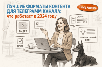 Лучшие форматы контента для телеграмм канала: что работает в 2024 году