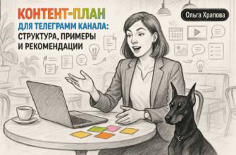 Контент-план для телеграмм канала: структура, примеры и рекомендации
